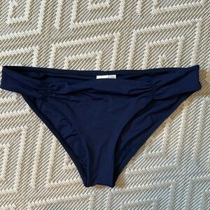 L*Space Monique Midnight Blue Bikini Bottom (full coverage)